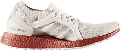 Pre-owned Adidas Originals Adidas Ultra Boost X Ltd Crystal White (women's) In Crystal White/ice Purple/tech Rust