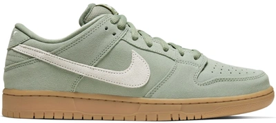 Pre-owned Nike  Sb Dunk Low Island Green Gum In Island Green/white-gum Light Brown