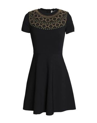 Valentino Short Dress In Black