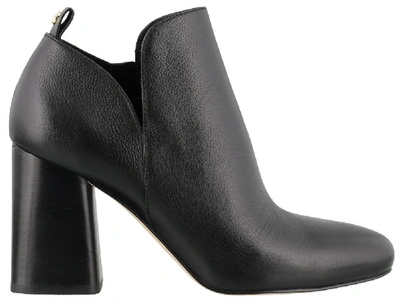 Michael Kors Heeled Ankle Boots In Black