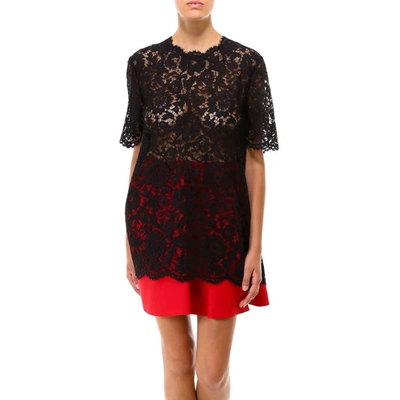 Valentino Lace T In Black