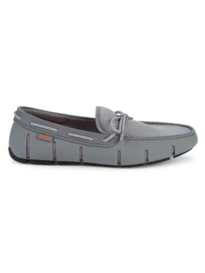 Swims Stride Lace Loafers In Grey