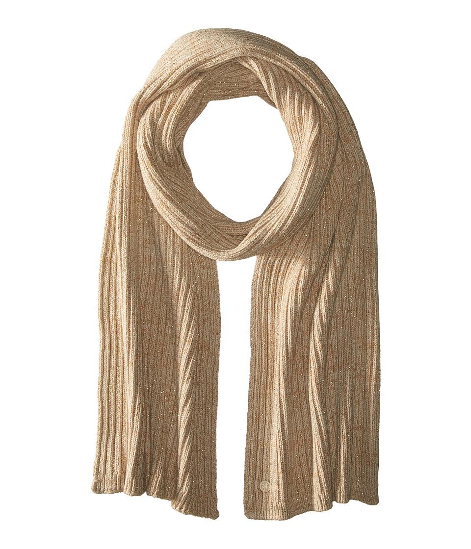 Fashion Bling Scarf (brown/beige/gold 