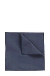 Hugo Boss Boss Men's Merino Wool Pocket Square In Dark Grey