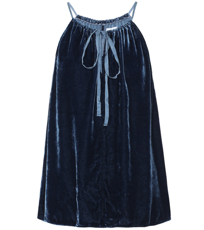 Velvet Aleaha  Top In Blue