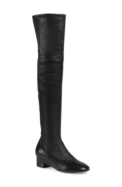 gucci over the knee boots