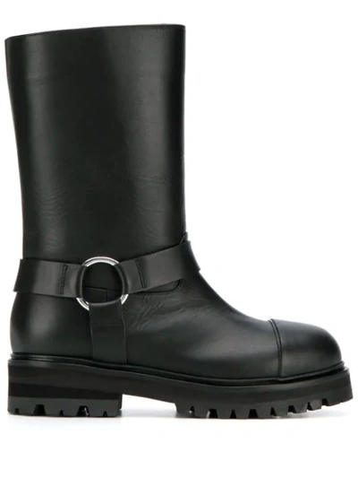 Marni Mid-calf Boots In Black