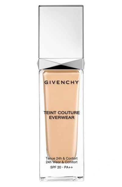 Givenchy - Teint Couture Everwear 24h Wear & Comfort Foundation Spf 20 - # N203 30ml/1oz In Beige