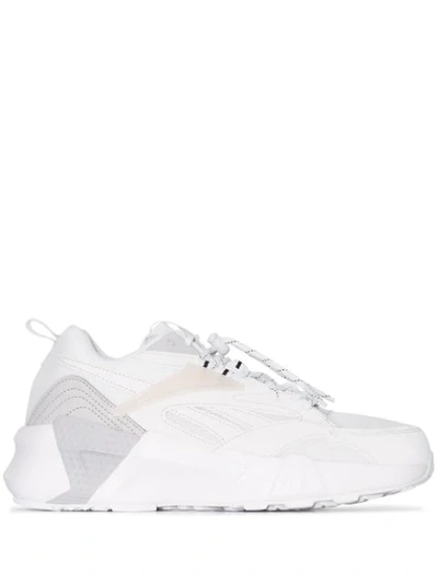 Reebok Aztrek Double Sneakers In White Leather | ModeSens