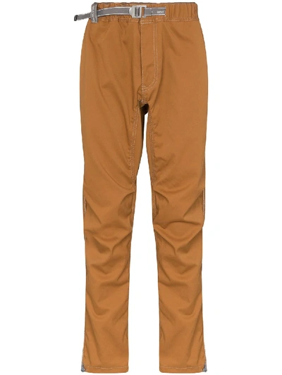 And Wander Straight-leg Climbing Trousers In Brown