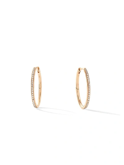 Eva Fehren Gold Women's Small Oval Hoop Rose Gold In Not Applicable