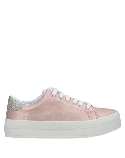 Fornarina Sneakers In Pastel Pink