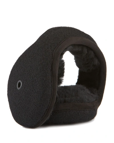 Ugg Men's Bluetooth Headphone Earmuffs In Black