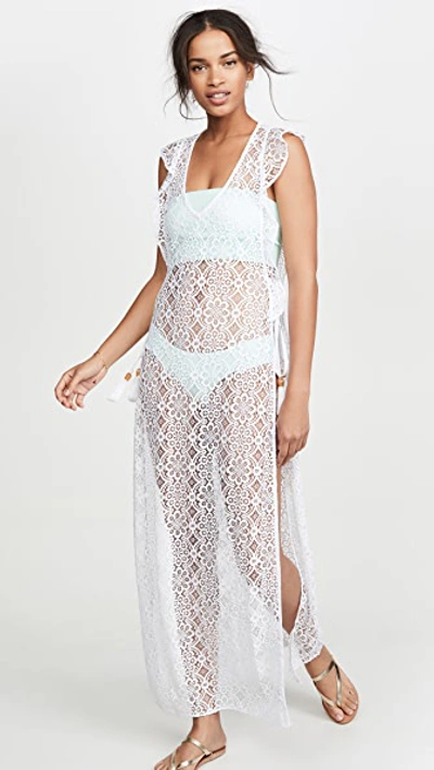 Pilyq Lulu Lace Cover Up In Pineapple Reef