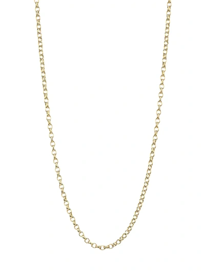 Tamara Comolli Women's 18k Yellow Gold Belcher-link Long Chain Necklace/0.08"