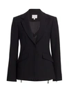 Cinq À Sept Women's Kym Zipper Blazer In Black