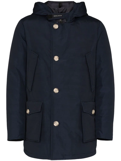 Woolrich Artic Parka Fur Free In Blue