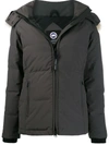 Canada Goose Chelsea Parka Coat In Grey