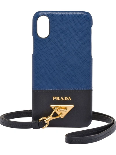 Prada My Character Iphone X/xs 手机壳 In Blue