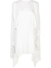 Paula Knorr High-low Hem Dress In White