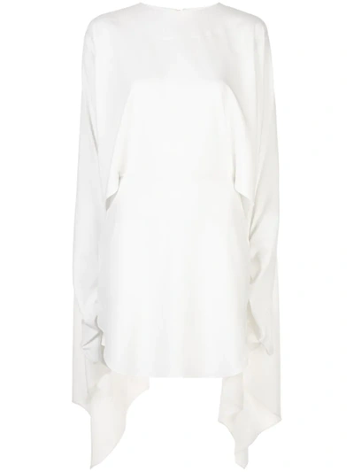 Paula Knorr High-low Hem Dress In White