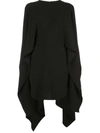 Paula Knorr High-low Hem Dress In Black