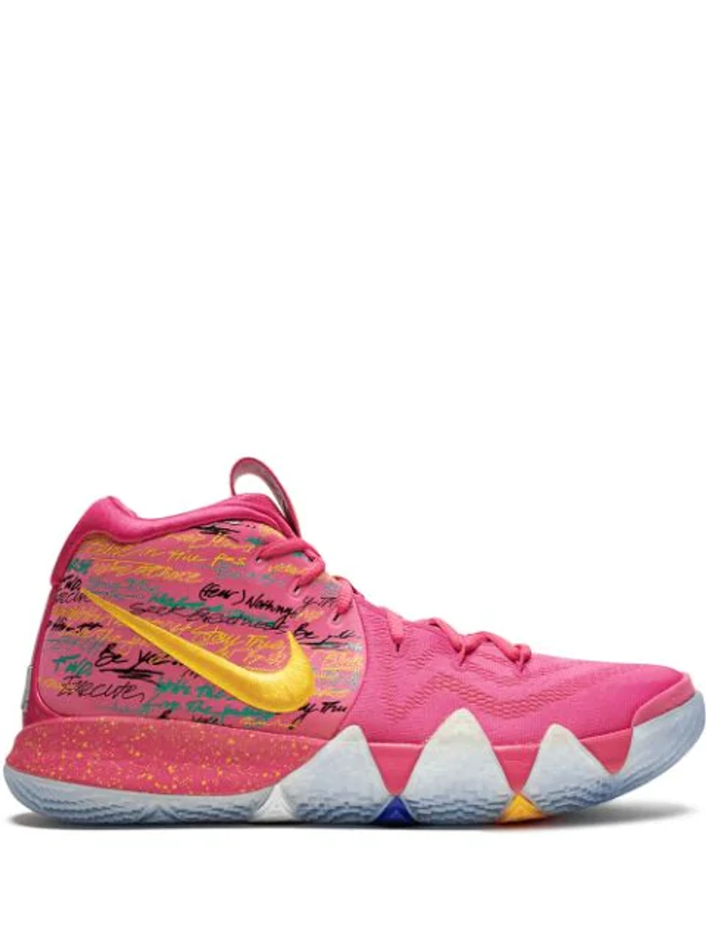 Nike Kyrie “nba 2k18 Road To 99” High-top Sneakers In Pink