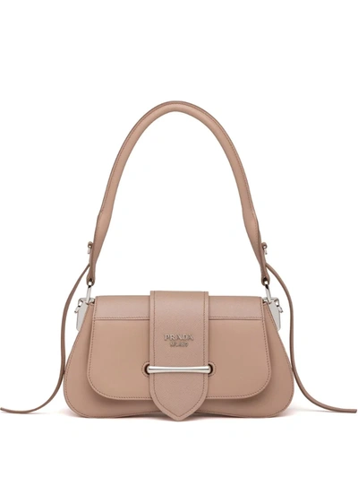 Prada Sidonie Shoulder Bag In Pink