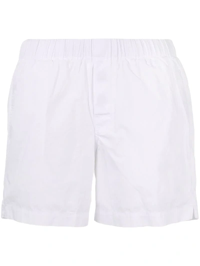 Venroy Relaxed-fit Pull-on Shorts In White
