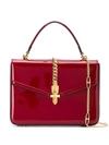 Gucci Sylvie 1969 Top Handle Bag In Red