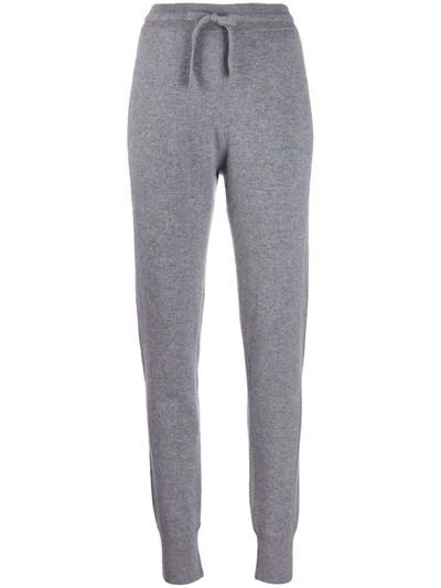 Filippa K Fine Knit Track Pants In Grey