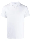Filippa K Fitted Buttonless Polo Shirt In White