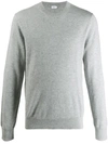 Filippa K Round Neck Jumper In Grey