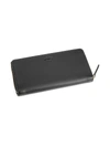 Royce New York Rfid-blocking Zip-around Leather Wallet In Black