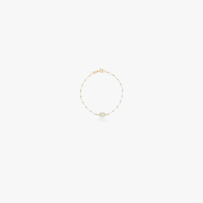 Gigi Clozeau 18k Yellow Gold Mini Madone 17 Cm Beaded Bracelet