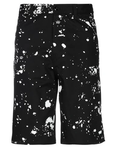 Oamc Man Shorts & Bermuda Shorts Black Size 34 Cotton