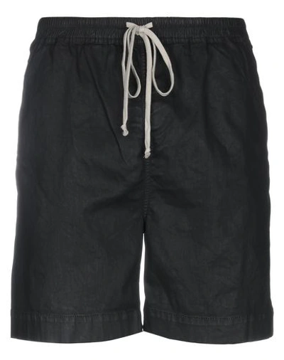 Rick Owens Drkshdw Shorts & Bermuda In Steel Grey