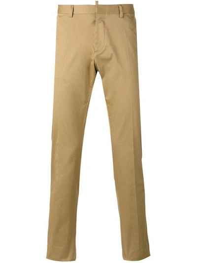 Dsquared2 Slim-fit Chinos - Neutrals