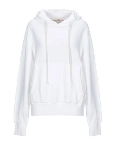 Golden Goose Hooded Sweatshirt In White