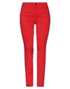 Love Moschino Casual Pants In Red