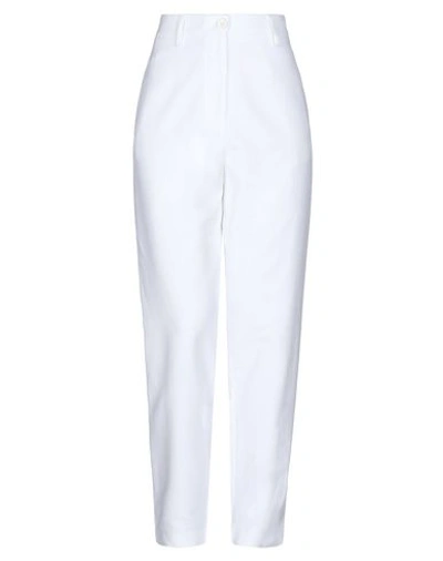 Love Moschino Pants In White