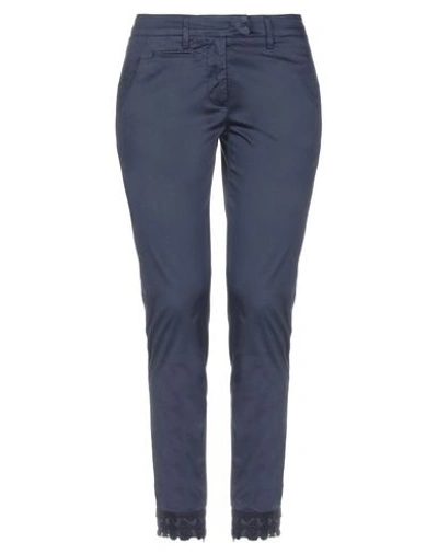 Dondup Pants In Dark Blue