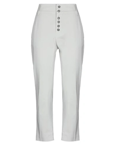 Dondup Pants In Light Grey