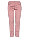 Dondup Pants In Pastel Pink