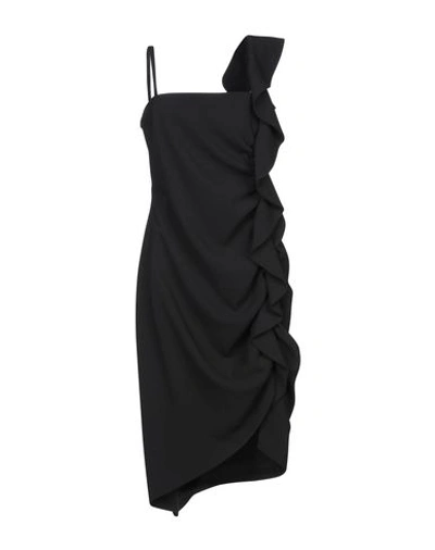 Pinko Midi Dresses In Black