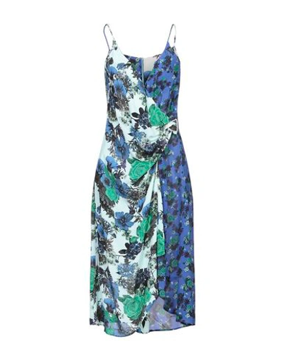 Pinko Midi Dresses In Blue