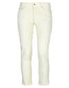 Dondup Jeans In Light Yellow
