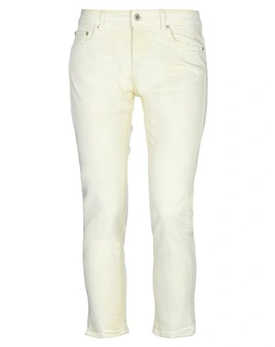 Dondup Jeans In Light Yellow