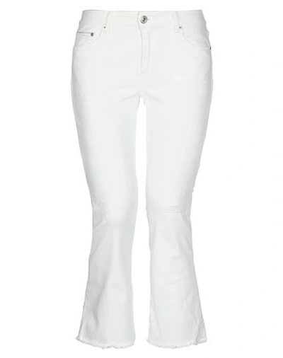 Care Label Jeans In White