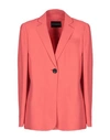 Emporio Armani Suit Jackets In Coral